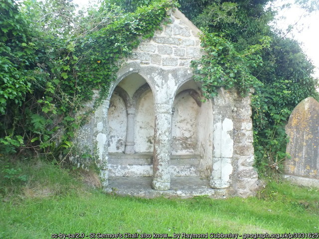 A stone building with an arched doorway