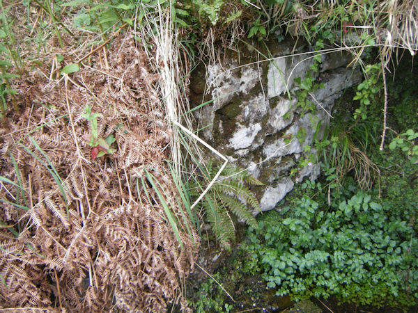white stone blocks